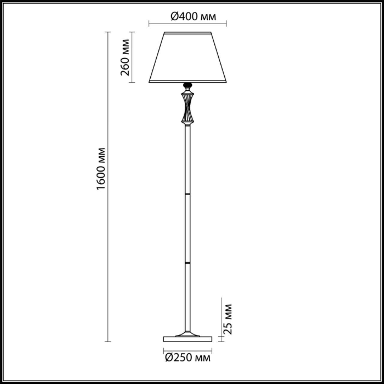 Торшер Lumion Kimberly арт. 4408/1F — изображение 2